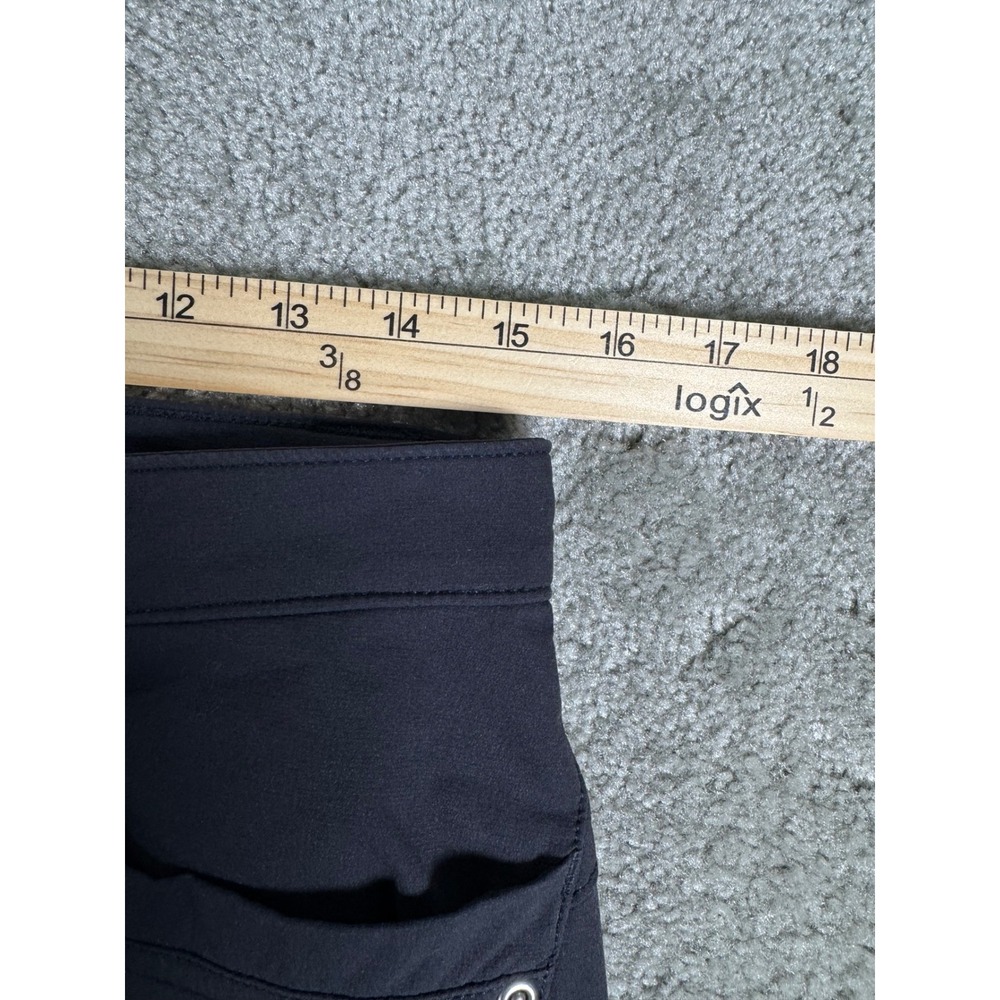Duluth Trading Co Dry on the Fly Cargo Pants Dark Gray Womens 6x33 Hiking Travel - Picture 5 of 6